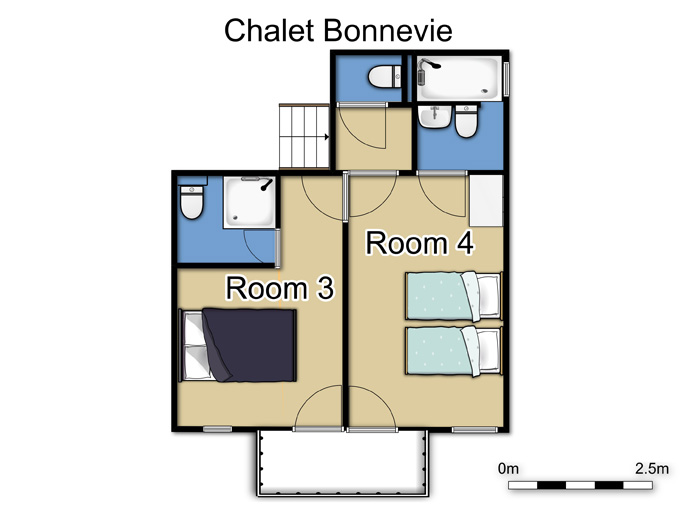 Chalet Bonnevie Val d’Isere Floor Plan 3